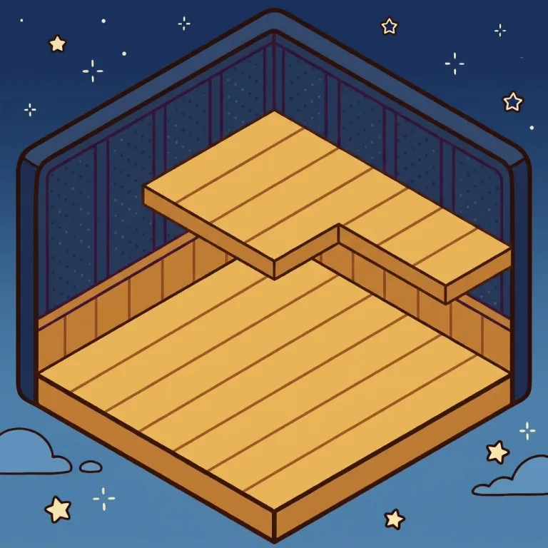 The empty The Magic Classroom room, waiting for stickers