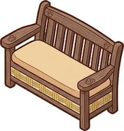 Benches, a sticker from the Autumn Forest world