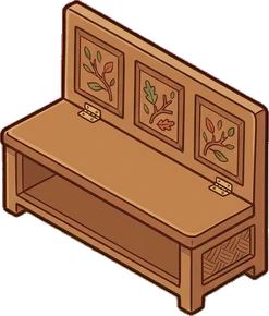 Benches, a sticker from the Autumn Forest world