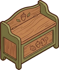 Chests and trunks, a sticker from the Autumn Forest world