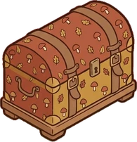 Chests and trunks, a sticker from the Autumn Forest world