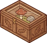 Pet beds and homes, a sticker from the Autumn Forest world