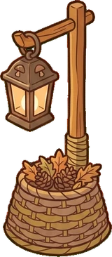 Floor lamps, a sticker from the Autumn Forest world