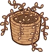 Small plants, a sticker from the Autumn Forest world