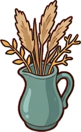 Small plants, a sticker from the Autumn Forest world