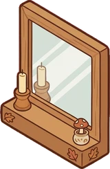Mirrors, a sticker from the Autumn Forest world