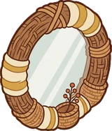 Mirrors, a sticker from the Autumn Forest world