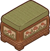 Poufs and ottomans, a sticker from the Autumn Forest world