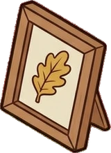 Shelf things, a sticker from the Autumn Forest world