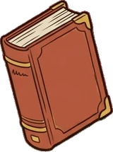 Shelf things, a sticker from the Autumn Forest world