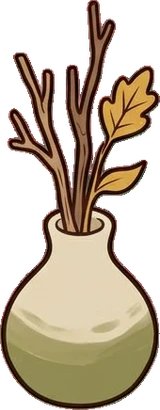 Shelf things, a sticker from the Autumn Forest world