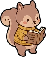 Cats and small animals, a sticker from the Autumn Forest world