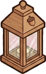Candles and small lights, a sticker from the Autumn Forest world