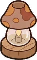 Candles and small lights, a sticker from the Autumn Forest world