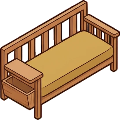 Sofas, a sticker from the Autumn Forest world
