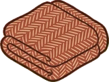 Cushions and blankets, a sticker from the Autumn Forest world