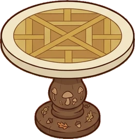 Tables, a sticker from the Autumn Forest world