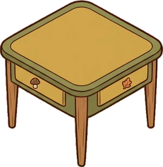 Tables, a sticker from the Autumn Forest world