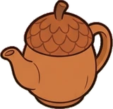 Food and drinks, a sticker from the Autumn Forest world