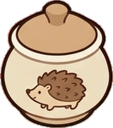 Food and drinks, a sticker from the Autumn Forest world