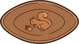 Food and drinks, a sticker from the Autumn Forest world