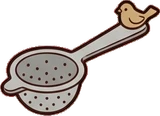 Food and drinks, a sticker from the Autumn Forest world