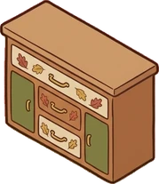 Wall cabinets, a sticker from the Autumn Forest world