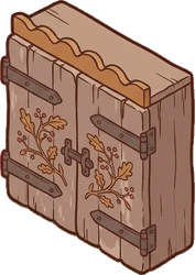 Wall cabinets, a sticker from the Autumn Forest world