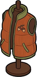 Bags, hats and shoes, a sticker from the Autumn Forest world