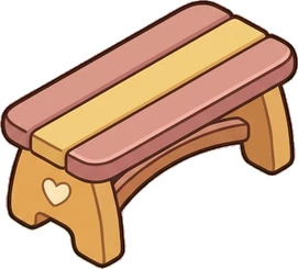Benches, a sticker from the Bakery Corner world