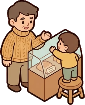 People together, a sticker from the Bakery Corner world