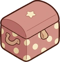 Chests and trunks, a sticker from the Bakery Corner world