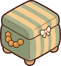 Chests and trunks, a sticker from the Bakery Corner world
