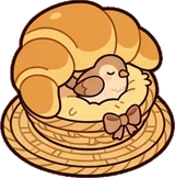 Pet beds and homes, a sticker from the Bakery Corner world
