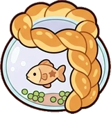 Pet beds and homes, a sticker from the Bakery Corner world