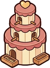Pet beds and homes, a sticker from the Bakery Corner world