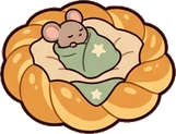 Pet beds and homes, a sticker from the Bakery Corner world