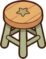 Baskets and floor things, a sticker from the Bakery Corner world