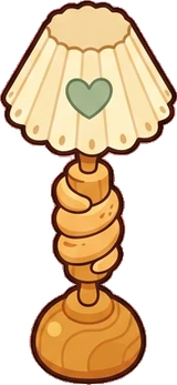 Floor lamps, a sticker from the Bakery Corner world