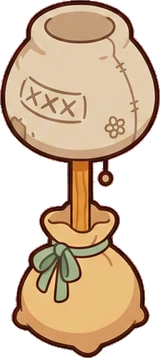 Floor lamps, a sticker from the Bakery Corner world
