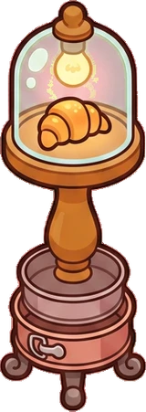Floor lamps, a sticker from the Bakery Corner world