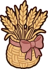 Small plants, a sticker from the Bakery Corner world