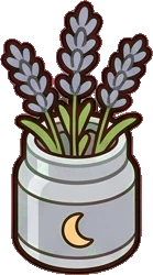 Small plants, a sticker from the Bakery Corner world