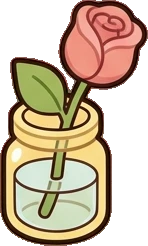 Small plants, a sticker from the Bakery Corner world