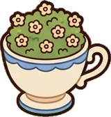 Small plants, a sticker from the Bakery Corner world