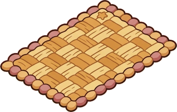 Rugs, a sticker from the Bakery Corner world