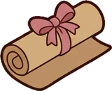 Shelf things, a sticker from the Bakery Corner world
