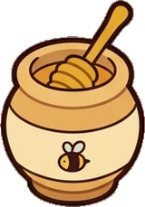 Shelf things, a sticker from the Bakery Corner world
