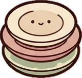 Shelf things, a sticker from the Bakery Corner world