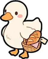 Cats and small animals, a sticker from the Bakery Corner world